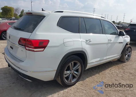 2018 Volkswagen Atlas 3.6L V6 Sel z USA, uszkodzony, nr VIN 1V2SR2CA0JC561196